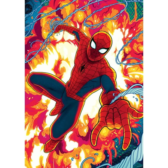 Buffalo Games 500-Piece Marvel Tales Featuring Spider-man Jigsaw Puzzle