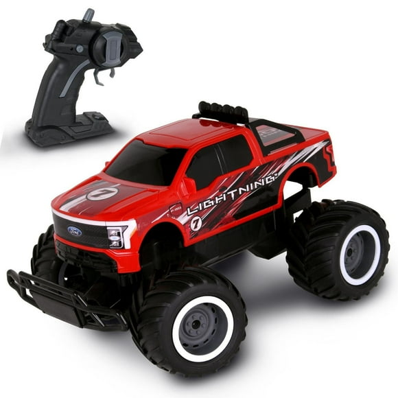 Camion tout-terrain télécommandé NKOK Ford-F150 Lightning (81521) - Rouge