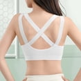 thumbnail image 4 of Abomasnow Sports Bras for Women Medium Support Criss Cross Strappy Bras Seamless Padded High Impact Yoga Athletic Exercise Bras, 4 of 5