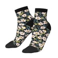thumbnail image 2 of Bingfone Flowers Design Patterned Men'S Women'S Casual Cotton Socks, 2 of 9