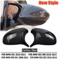 thumbnail image 4 of Compale Reemplazo de Tapa de Espejo Lateral con Bmw E90 E91 E92 E93 E81 E87 E82 E88 3 1 Serie M Accesorios de Fibra de Carbono Brillante - Negro Brillante-Nuevo -dontodent Kuyhfg Sin marca, 4 of 5