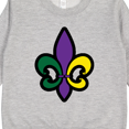 thumbnail image 3 of Inktastic Fleur De Lis Mardi Gras Holiday Toddler Sweatshirt, 3 of 4