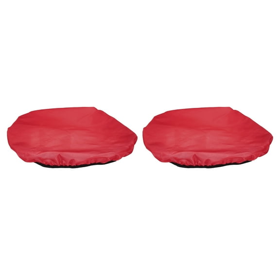 Uxcell 17" 42cm Soft Diffuser Lamp Cover, 2pcs Cloth Diffuser Lamp Sock for Flashing Light, Red