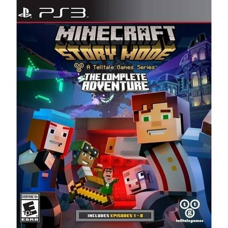 Telltale Games Minecraft Story Mode The Complete Adventure (Best 1 Player Ps3 Games)