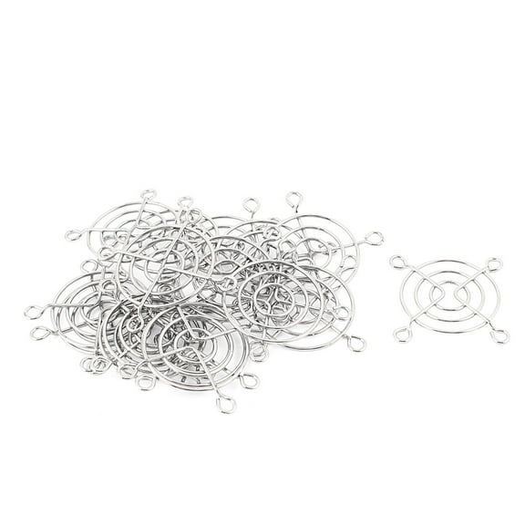 Uxcell Metal DC Fan Grill Protector Finger Guard 2" x 2" for Computer 16Pcs