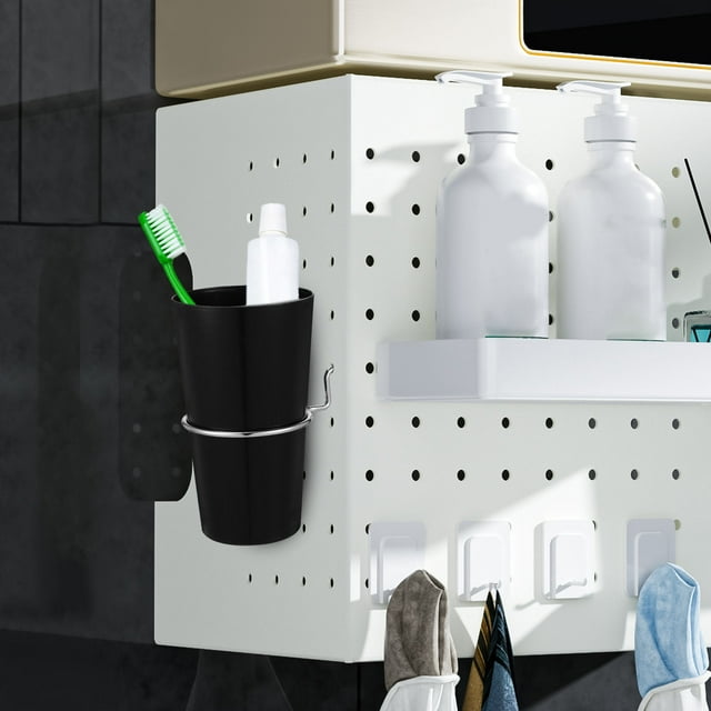 Raindrops 1 Set Pegboard Hook for Peg Board Organizer Accessories Stainless Steel Tools