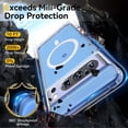 thumbnail image 4 of B LABS Magnetic Case for Google Pixel 8 Pro, Crystal Clear, 4 of 6