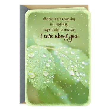 Hallmark Just Because Encouragement Card (I Care About You)
