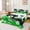 Green 01, variant on Feelyou Grunge Fire Basketball King Sheets for Boys, Ball Sport Lover Bedding, Orange Black, 4pcs, 1 Flat Sheet, 1 Fitted Sheet and 2 Pillowcases