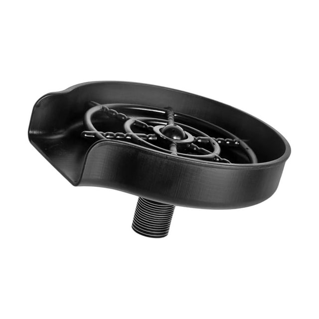 Rociador de fregadero de cocina de plástico, accesorios para fregadero de cocina, enjuagador de tazas, dispositivo de descarga Arandela de copa