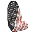 thumbnail image 2 of Uourmeti Terry Cloth Car Seat Cover Machine Washable, Compatible with Truck Seat Van, Bucket Seat Protector Fit for Sedan Vehicle, Distressed American Flag 1 Pack, 2 of 7