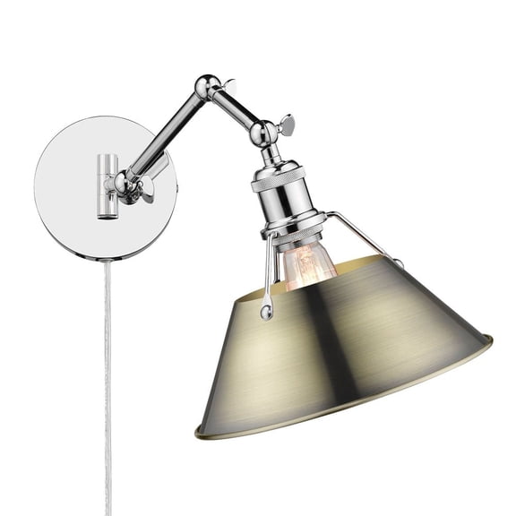 Golden Lighting - Orwell - 1 Light Articulating Wall Sconce in Transitional