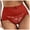 Red, variant on Bigersell Women's Underwear Cotton Clearance Womens Panties Cotton Boyshort Thongs Panty Style P-1349 Cotton Plus Size Panties G String Thong Briefs Mid Waist Women Cheeky Panties Red M