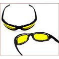 thumbnail image 3 of Bikershades Motorcycle Safety Sunglass Foam Padded Men for Women Smoke, Clear, Yellow and Blue Light Blocking Lens, 3 of 5