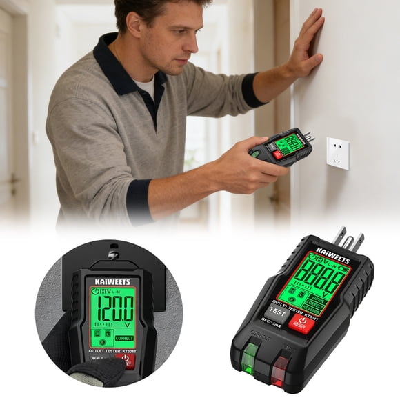 BotaniNest Circuit Finder And With Digital Receiver And GFCI Tester