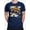 Navy, variant on Pipeline Wave Surf-Inspired Tee - T-shirt Men's