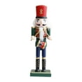 thumbnail image 2 of Figura de Cascanueces, Adorno de Mesa, Escultura de Pie, Accesorios para Fotos, Navidad Estilo C, 2 of 9