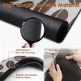 thumbnail image 5 of Coffee Mat for Countertops, Coffee Beans Modern Grey Dish Drying Mat 2 Pcs for Kitchen Coffee Bar Accessories, Coffee Maker Espresso Machine Dish Rack Hide Stain Rubber Backed 12x19In, 5 of 6