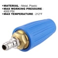 thumbnail image 4 of Boquilla Turbo Presión Arandela Rotatorio 1/4' Rápido Conector Unique Bargains, 4 of 7