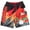 Knuckles red, variant on SEGA Sonic The Hedgehog Little Boys Swim Trunks Bathing Suit Blue/Gray 5