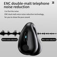 thumbnail image 5 of Open Ear Clip Wireless Earbuds Bluetooth 5.3, Sports Earphones Bone Conduction Over-The-Ear Headphones, Wireless Charging Case & Display, Waterproof Fitness Headphones, 5 of 8
