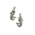thumbnail image 3 of 30 Piezas de Encantos de Sirena 3D Sunnimix Plata, 3 of 5