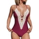 thumbnail image 1 of Traje de baño del traje de baño de la playa de los sistemas del bikini del cordón del vintage de las señoras de las mujeres de la moda, 1 of 6