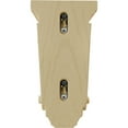 thumbnail image 4 of Ekena Millwork 5"W x 3 1/4"D x 9 1/2"H Cole Pilaster Wood Corbel, Maple, 4 of 4