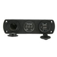 thumbnail image 3 of Lighter Socket, Anti Aging Multiple Protection Dual USB Car Charger 3 In 1  For RV For Marine For Truck, 3 of 8