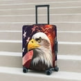 thumbnail image 6 of Flag Eagle Firework Travel Luggage Suitcase COVER, Washable Suitcase COVERS Elastic, M - Fits 22-24 inch luggage (No Suitcase), 6 of 6