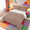 thumbnail image 2 of Erosebridal Abstract Striped King Size Comforter Sets,Geometric Lines Print Comforters King Size,Polkadot Reversible,3 Pieces,1 Comforter and 2 Pillowcases, 2 of 7