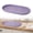 B6_Purple 11.81x6.5in, variant on WUXIAB Small Decorative Oval Tray,Fruit Dessert Platter Tray,Painting Bead Organizer Tray,Daily Use Food Tray,Plastic Food Serving Tray,Oval PP Tray for Everyday Use in Casual Dining,Light Purple