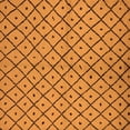 thumbnail image 1 of Ahgly Company Indoor Square Solid Orange Modern Area Rugs, 6' Square, 1 of 4