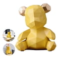 thumbnail image 3 of Bear Piggy Bank Nordic Style Animals Shape Money Money Box Box Container Cash Storage Home Decoration Table Saving Pot for Yellow, 3 of 9