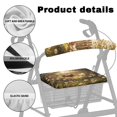 thumbnail image 5 of HELLHERO Cockerel Rollator Walker Seat Covers Back Cover & Breathable Anti-Slip Cover Protective Cover for Senior, 5 of 7