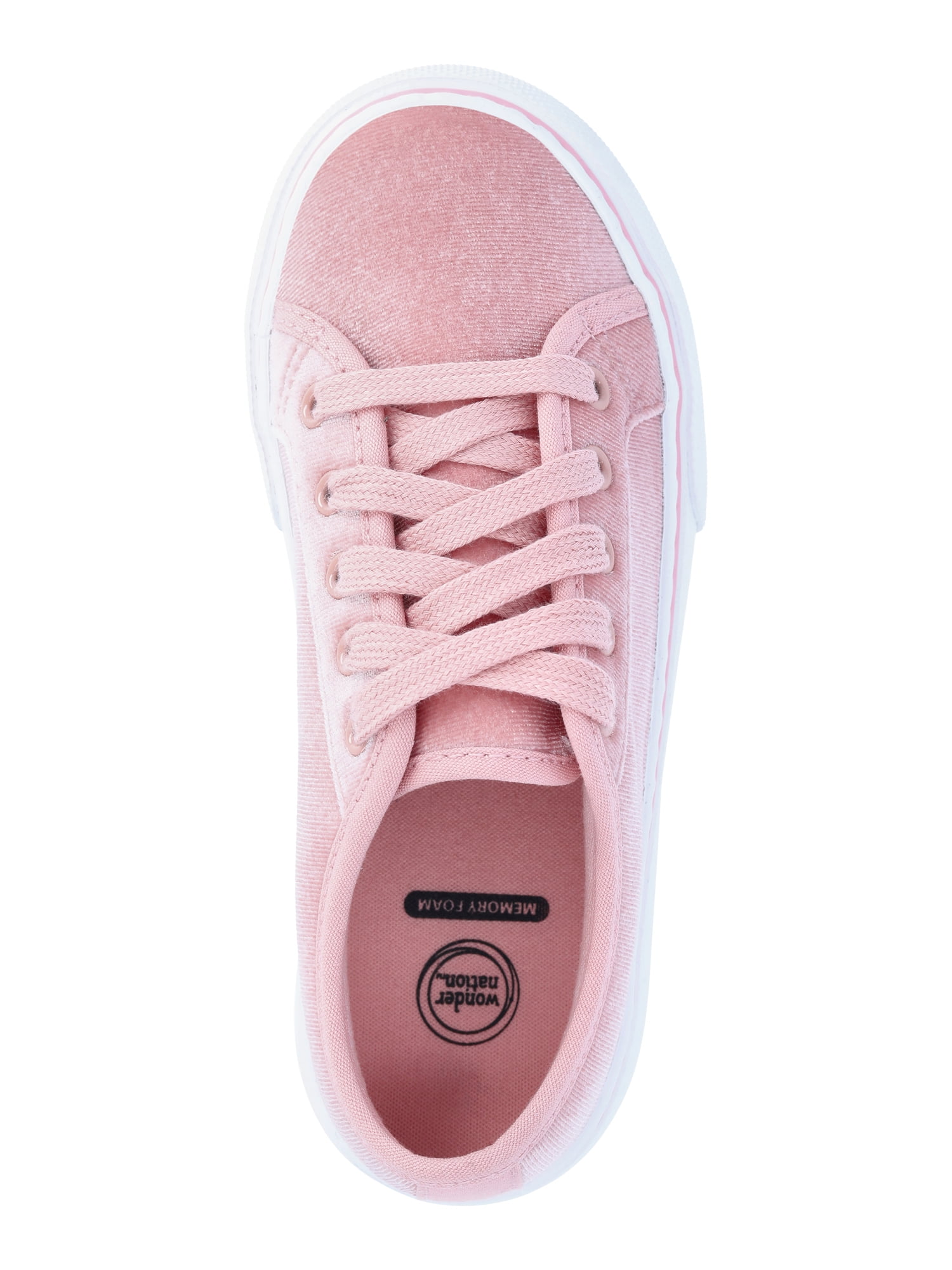 Wonder Nation Little & Big Girls Casual Skate Sneakers