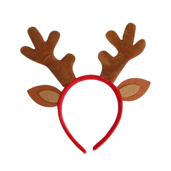 Christmas Headband Hair Accessories for Children - Reindeer and Ear Design for Dress-up and Holiday