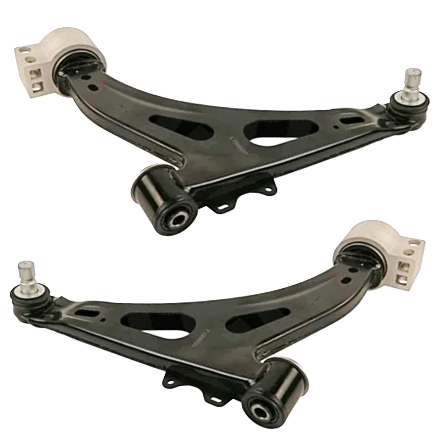 Detroit Axle - 8pc Front End Control Arms Kit for 2014-2019 Chevrolet Impala, 2 Lower Control Arms with Ball Joints Assembly 4 Outer Inner Tie Rods 2 Sway Bars