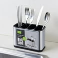 thumbnail image 2 of Organizador de cubiertos Cateissary de Acero inoxidable gran capacidad, 2 of 6