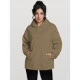 thumbnail image 3 of Women's Oversized Fleece Hoodie Comfy Loose Fit Pullover Sweatshirt Fall Winter Clothes, 3 of 6