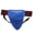 Blue, variant on LAZIOEGR Boxing Groin Guard Protector PU Leather Breathable Jockstrap for Kickboxing Muay Thai Taekwondo Training Men Blue (11.02 inches / 28 cm)