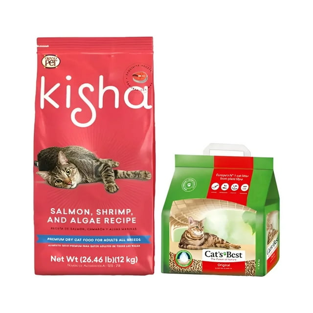 KISHA 12 KG + Cats Best 2.1 Kg