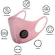 thumbnail image 2 of Paquete de 5 mascarillas faciales reutilizables con válvula de aire y orejeras, transpirables, suaves, lavables, duraderas para uso público diario JAMW Sencillez, 2 of 5
