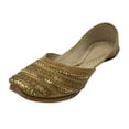 thumbnail image 1 of Ladies Punjabi Jutti Ethnic Mojari Handmade Juti Loafers Shoes Flat Sandals US 9/ EURO 40, 1 of 5