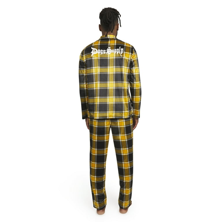 Men's flannel pajama sets at walmart sale