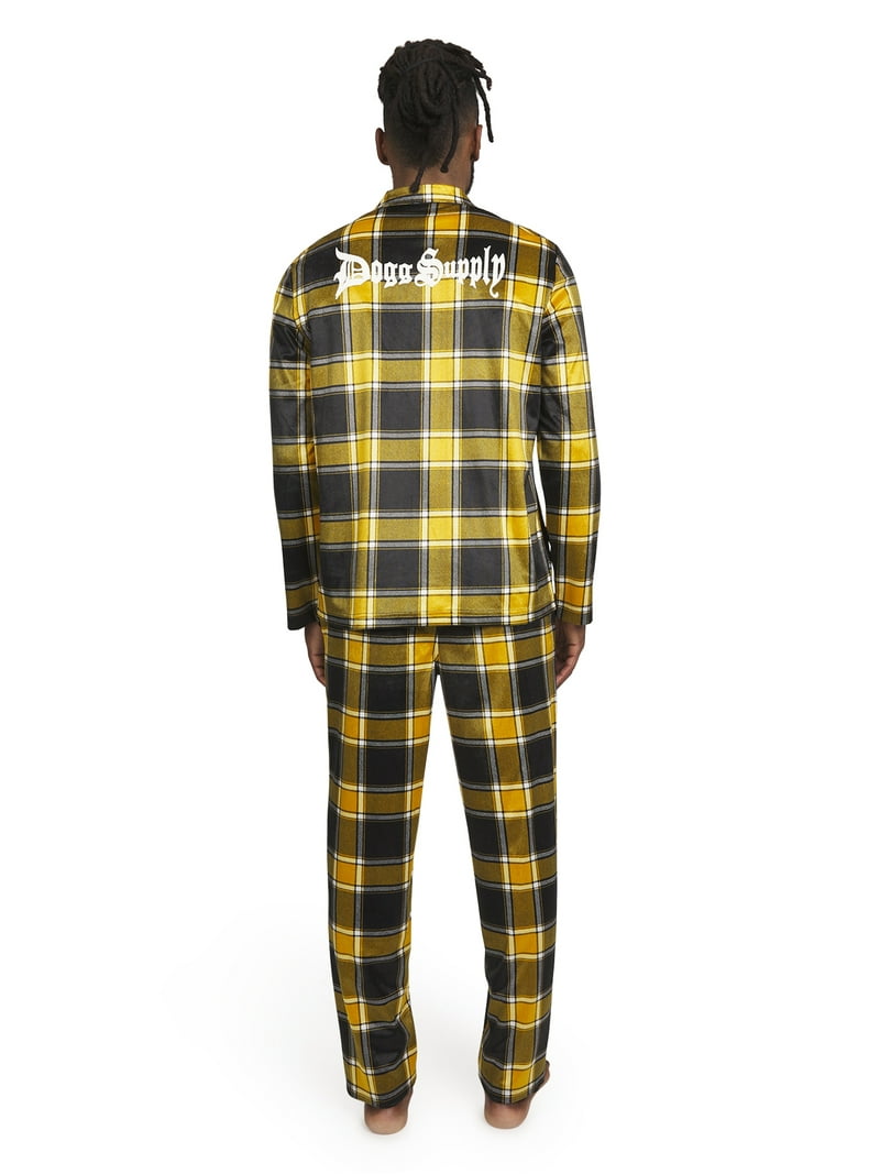 Dogg Supply by Snoop Dogg Men's 2-Piece Long Sleeve Dogg Supply by Snoop Dogg Men's 2-Piece Long Sleeve