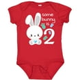 thumbnail image 3 of Inktastic Somebunny is Two-Second birthday bunny Boys or Girls Baby Bodysuit, 3 of 5