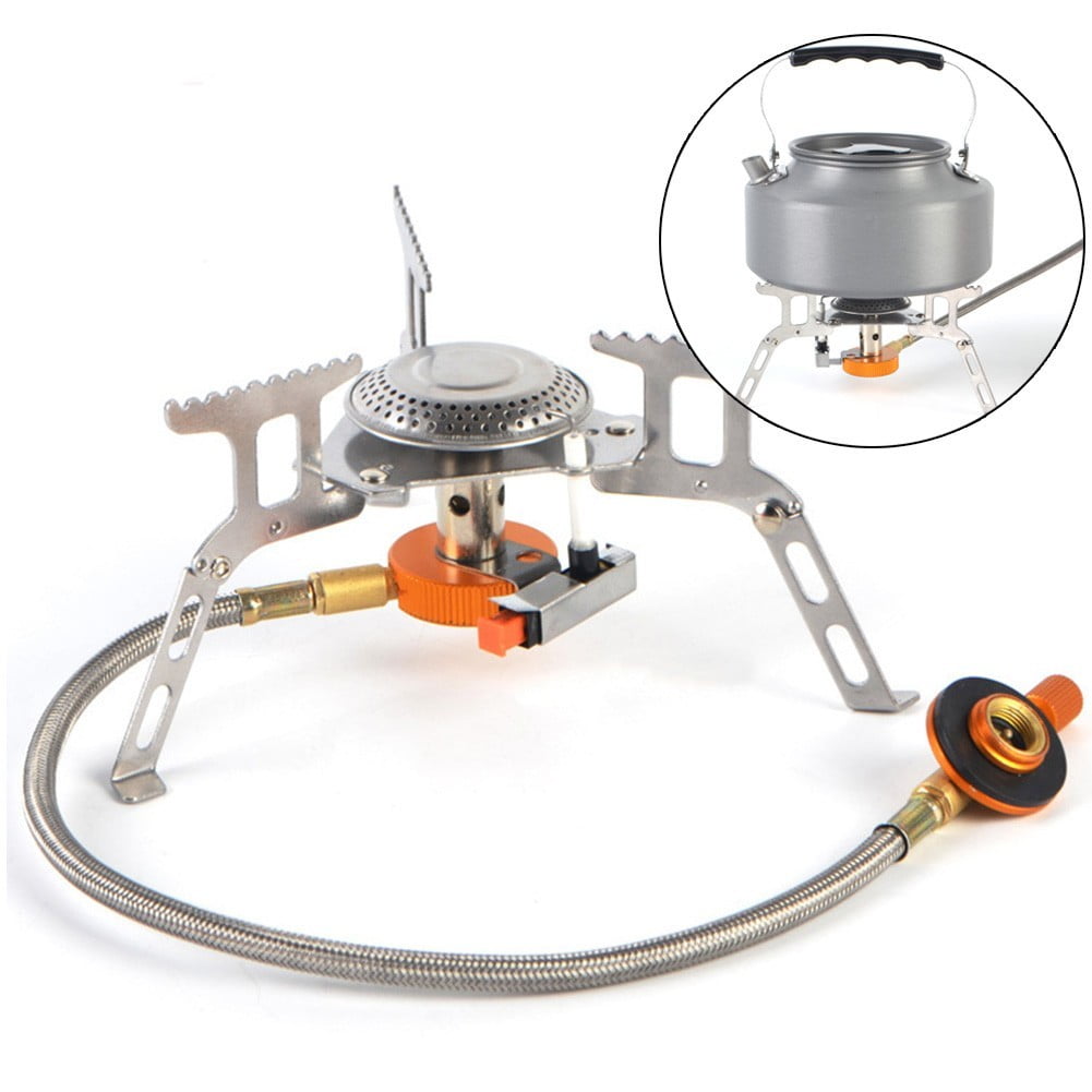 Outdoor Portable Camping Mini Stove Compact For Hiking Fishing Gas Heater Cooker