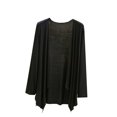 thumbnail image 1 of Japceit Ensembles de Pyjama pour Femmes, Chemisier pour Femmes Uni Décontracté Mode Col Rond Manches Longues Régulières Hauts de Nuit, 1 of 9