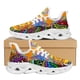 thumbnail image 1 of Zapatos de mujer con estampado LGBT, zapatillas deportivas planas de punta redonda transpirables con grafiti a la moda, diseño personalizado, 1 of 6